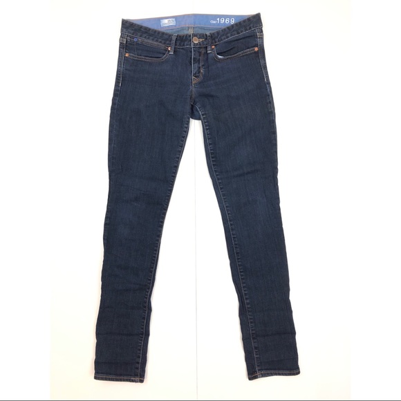 GAP Denim - GAP 🔔 Always Skinny Jeans 28 Long Dark Wash G366